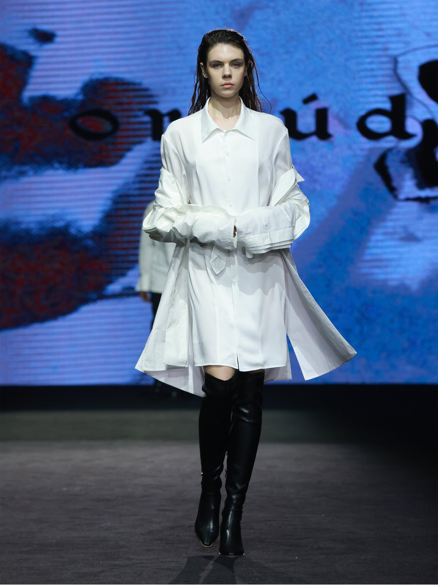 ordúdíordú | Shirt - Multi-fold Deconstructed Shirt