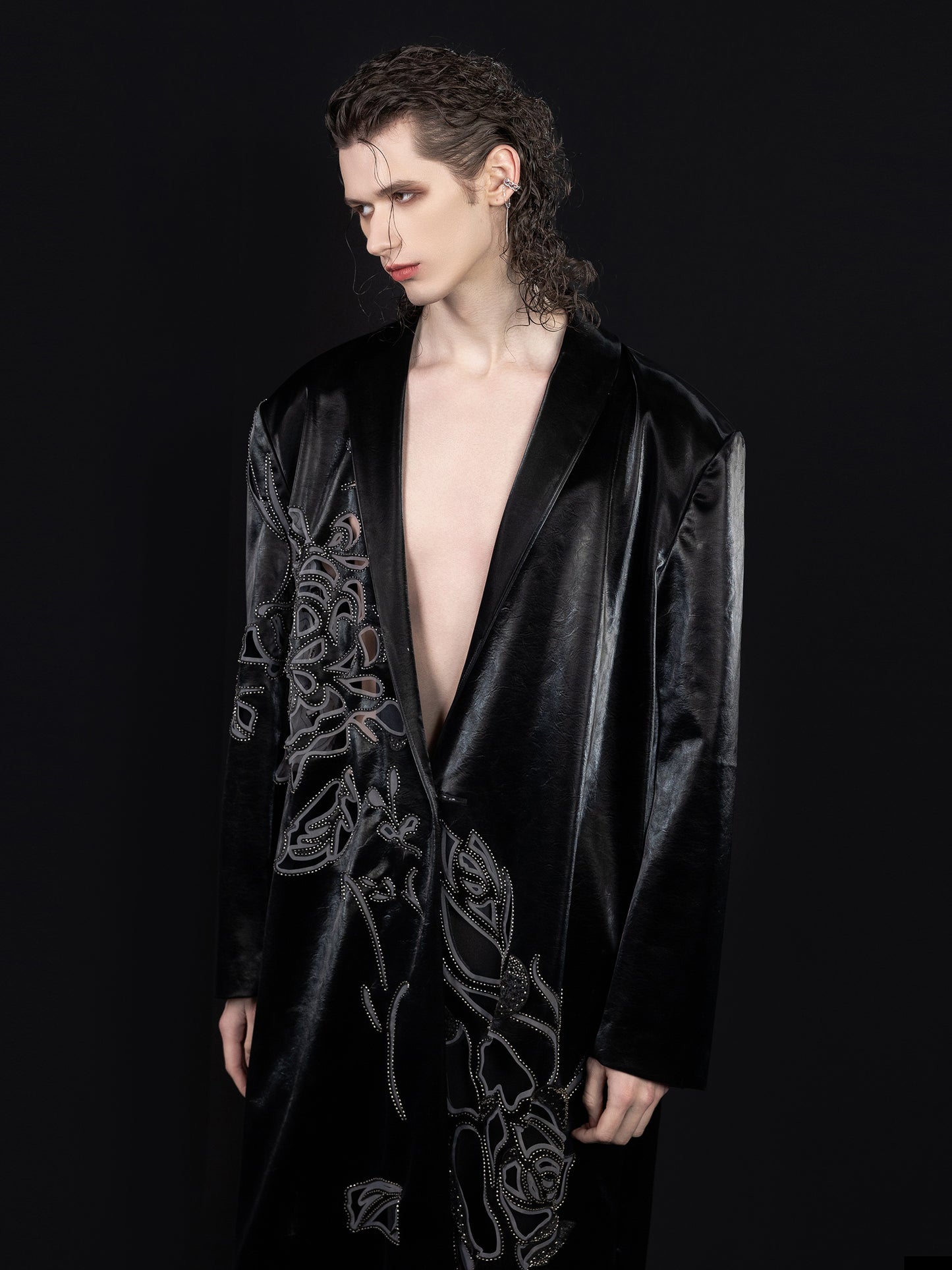 ordúdíordú | Coat - Nail-drilled Hollow-out Jacket
