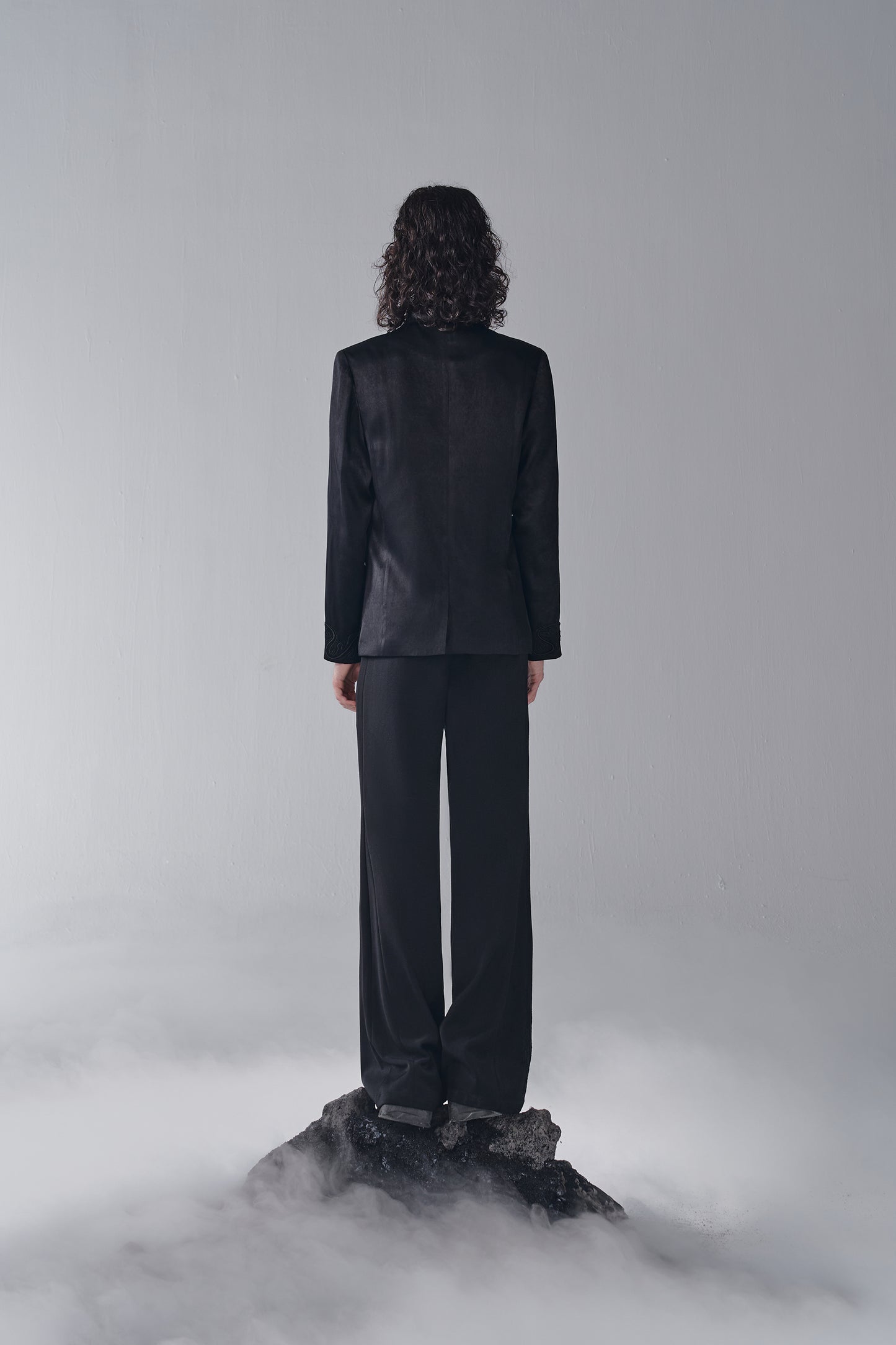 ordúdíordú | Jacket - New Chinese Embroidered Stand-up Collar Jacket