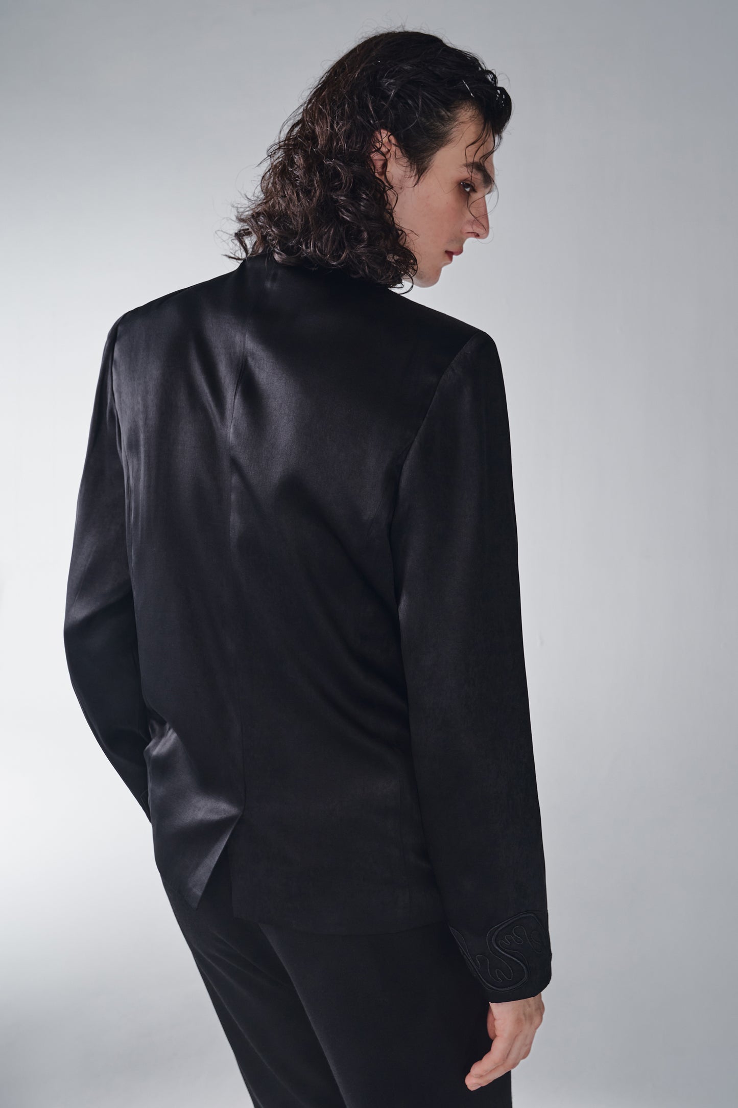 ordúdíordú | Jacket - New Chinese Embroidered Stand-up Collar Jacket