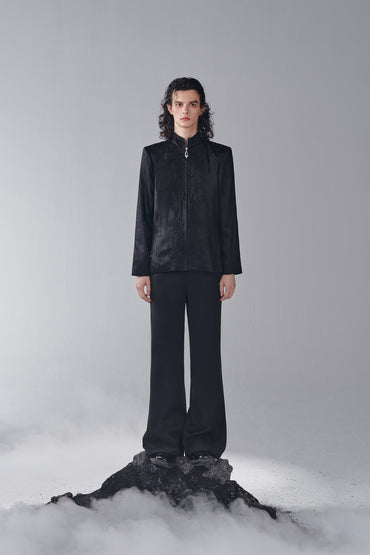 ordúdíordú | Jacket - New Chinese Embroidered Stand-up Collar Jacket