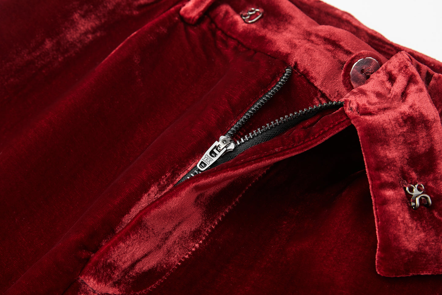 ordúdíordú | Trousers - Red Velvet Pants