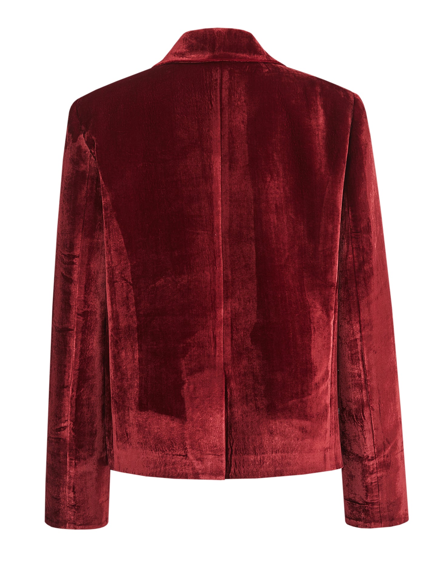 ordúdíordú | Suit- Red Velvet Suit with Pressed Diamond