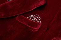 ordúdíordú | Suit- Red Velvet Suit with Pressed Diamond