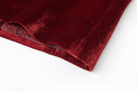 ordúdíordú | Suit- Red Velvet Suit with Pressed Diamond