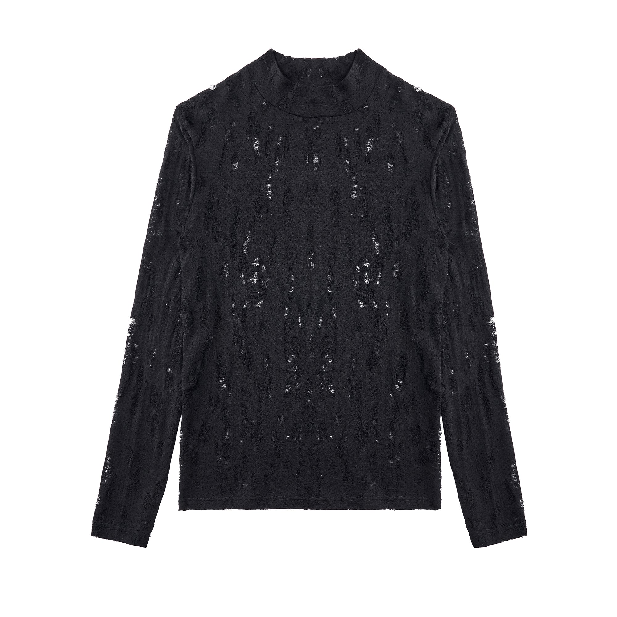 ordúdíordú | Top - Ripped Black Sweater