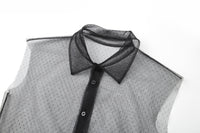 ordúdíordú | Top - Short Sleeveless Shirt