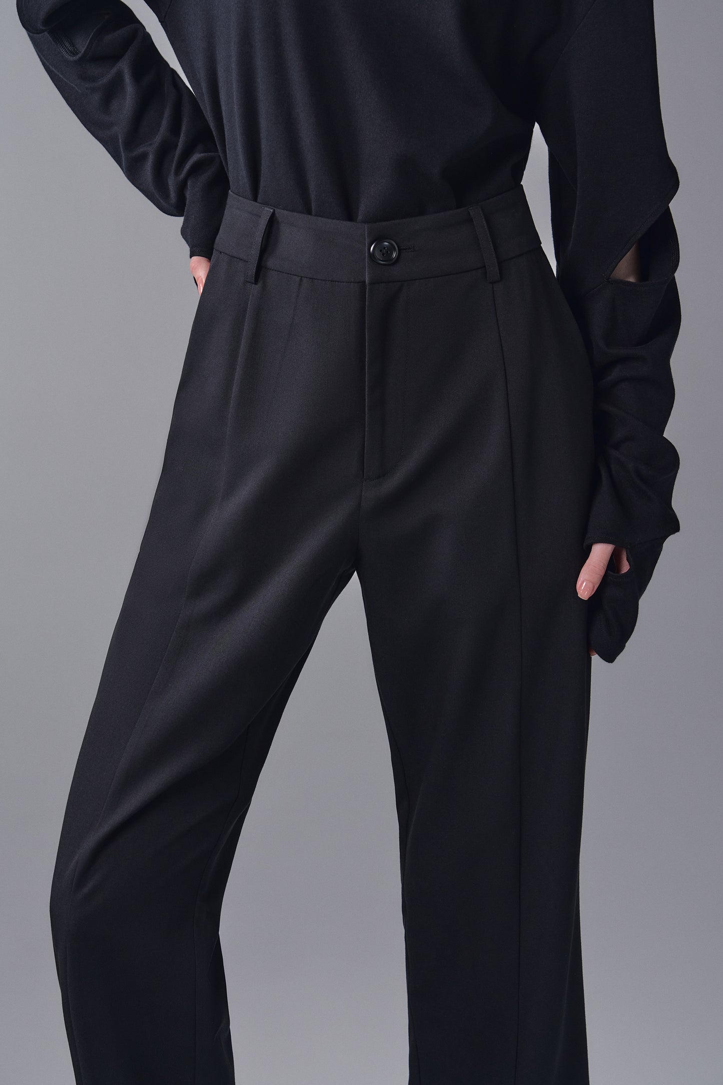 ordúdíordú | Trousers - Split Front Deconstructed Pants