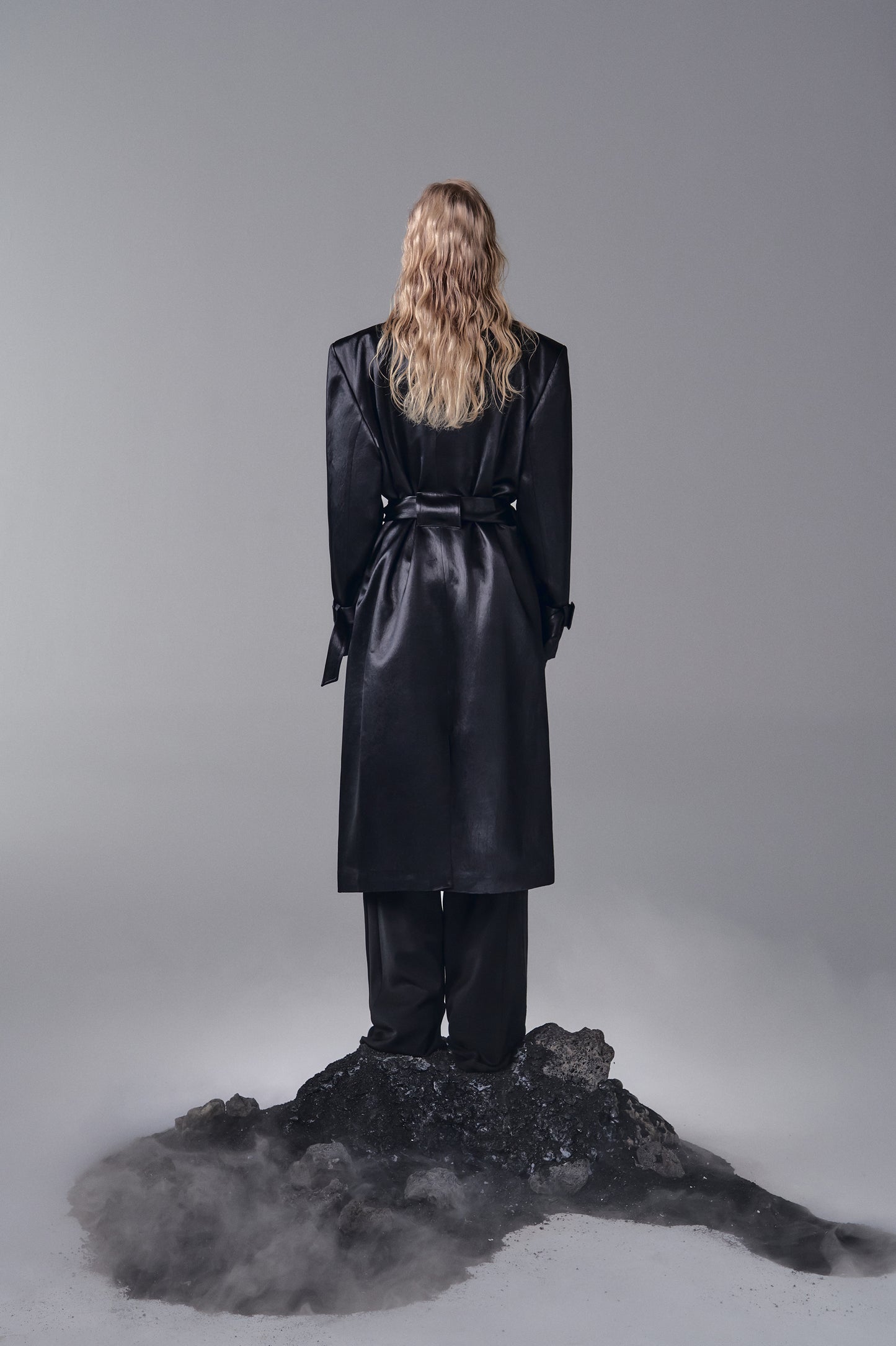 ordúdíordú | Coat - Texture Imitation Fur Coat