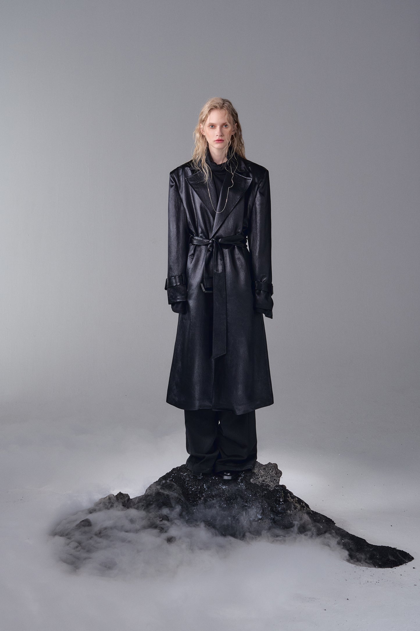 ordúdíordú | Coat - Texture Imitation Fur Coat
