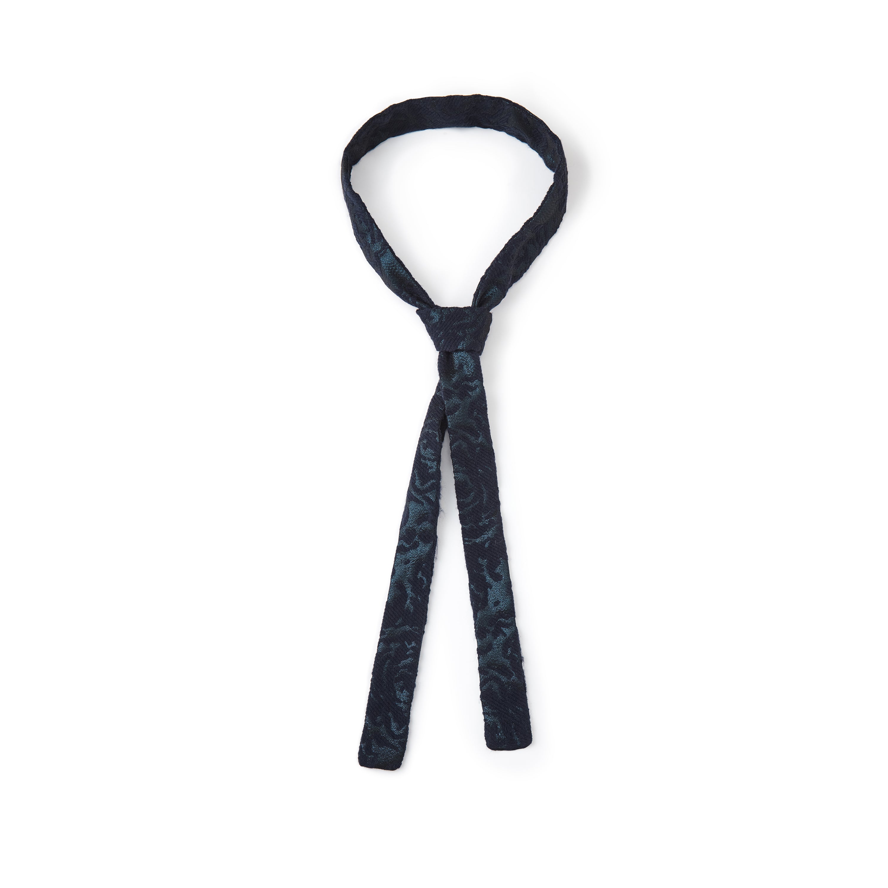 ordúdíordú | Accessory - Textured Thin Strip Tie