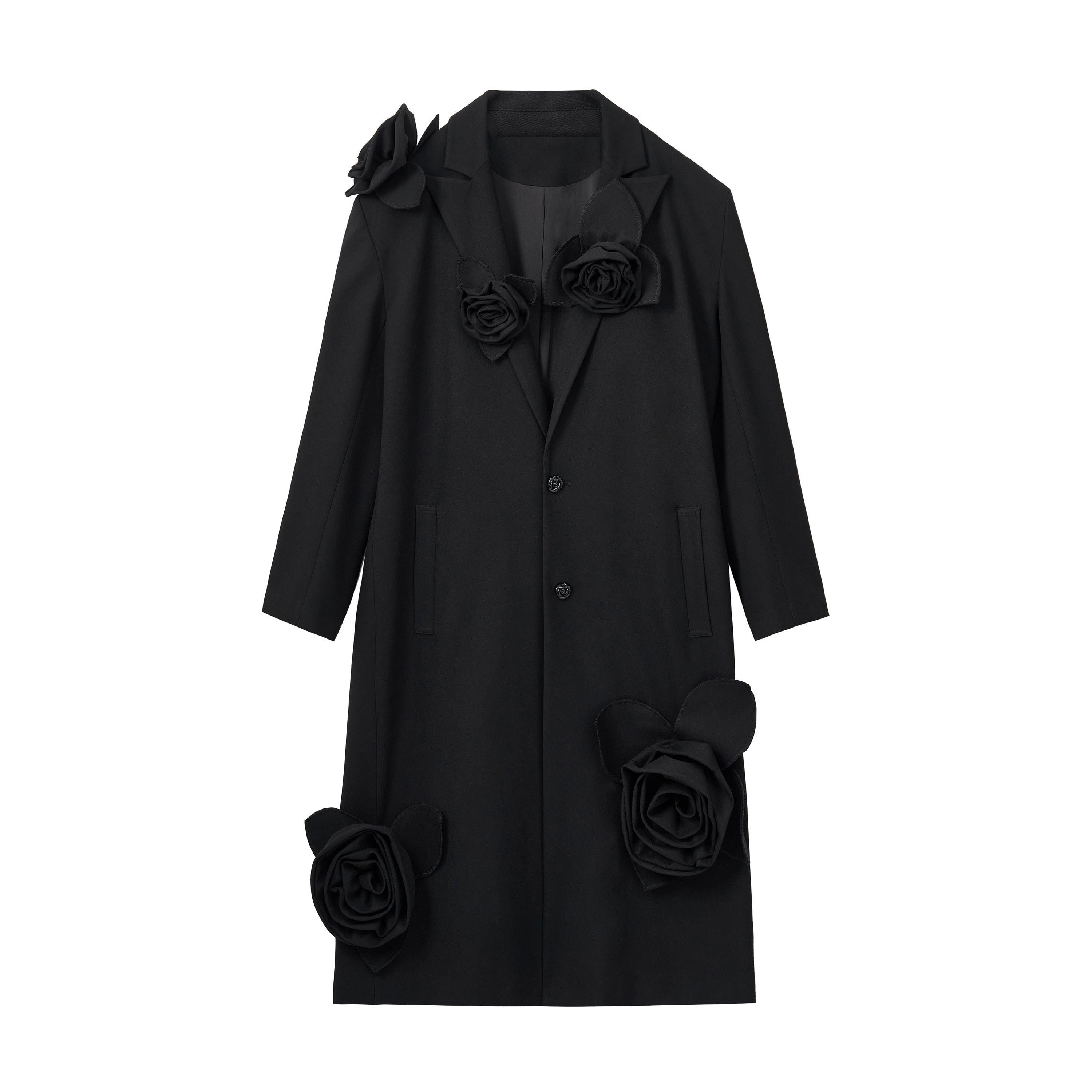 ordúdíordú | Coat - Three-dimensional Rose Coat