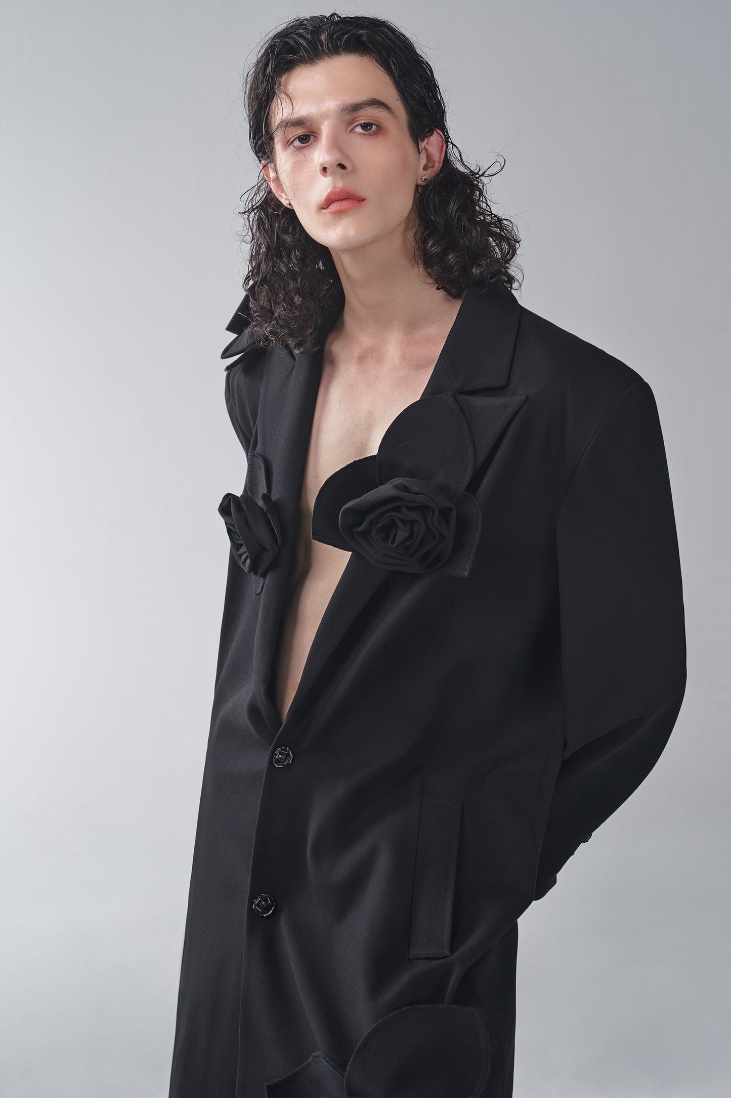 ordúdíordú | Coat - Three-dimensional Rose Coat