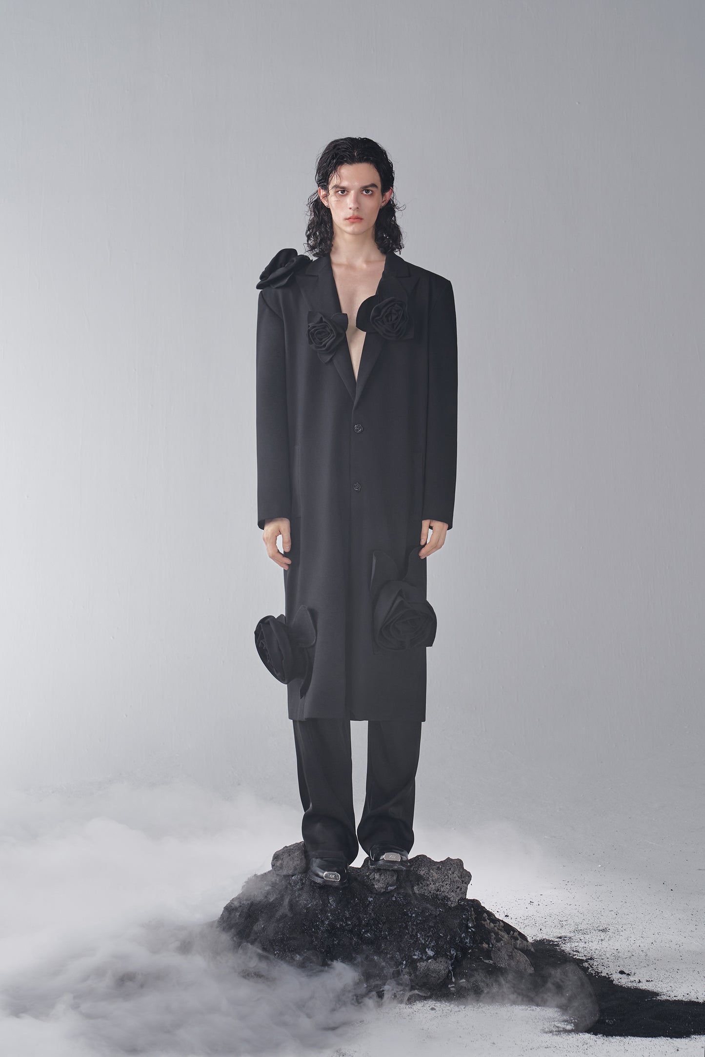 ordúdíordú | Coat - Three-dimensional Rose Coat