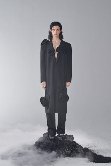 ordúdíordú | Coat - Three-dimensional Rose Coat
