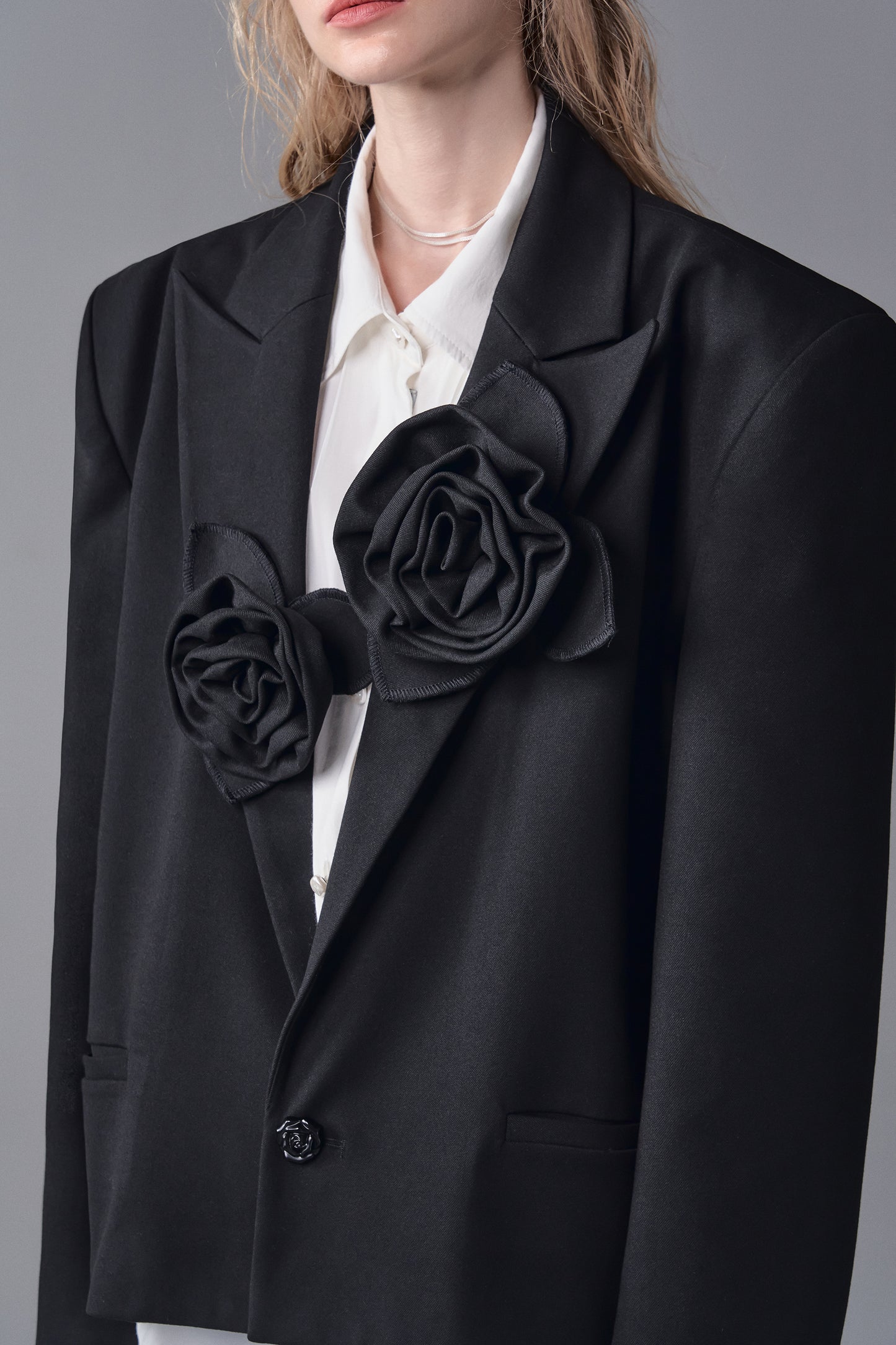 ordúdíordú | Coat - Three-dimensional Rose Suit