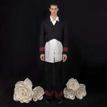 ordúdíordú | Suit - Turned and Crossed Sleeves Suit