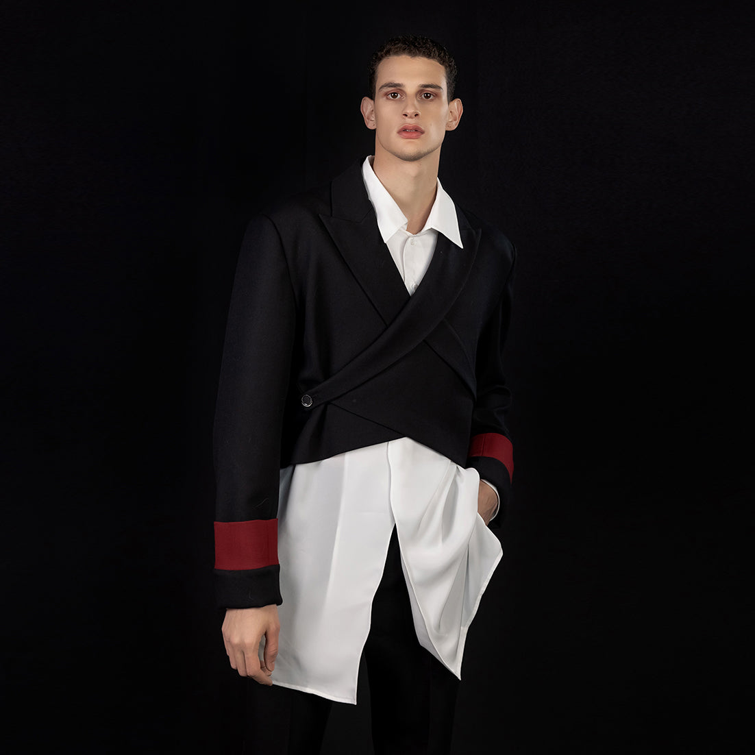 ordúdíordú | Suit - Turned and Crossed Sleeves Suit