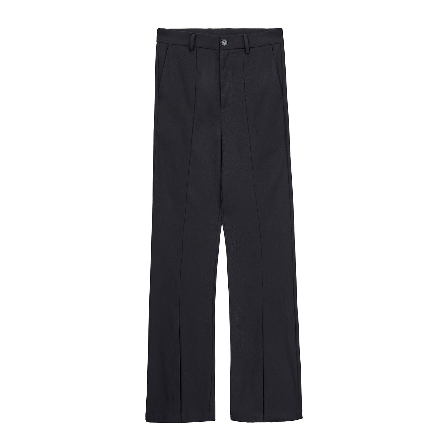 ordúdíordú | Trousers - Twill Front Pleated Deconstructed Slacks