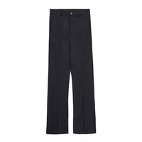 ordúdíordú | Trousers - Twill Front Pleated Deconstructed Slacks