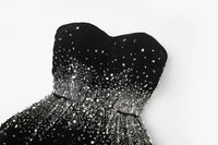 ordúdíordú | Dress - Velvet Puffy Dress with French Embroidery