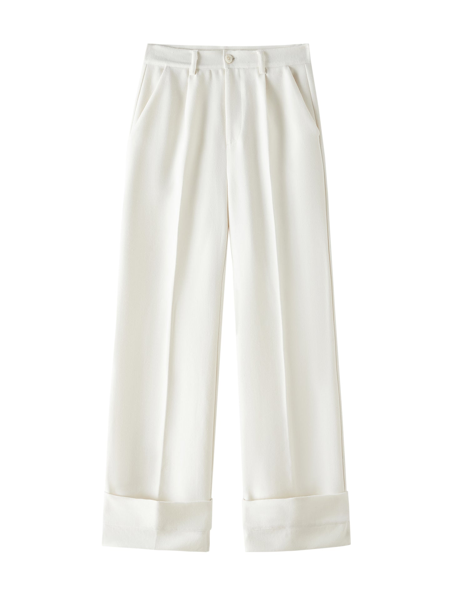 ordúdíordú | Trousers - Cuffed Suit Trousers