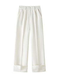 ordúdíordú | Trousers - Cuffed Suit Trousers