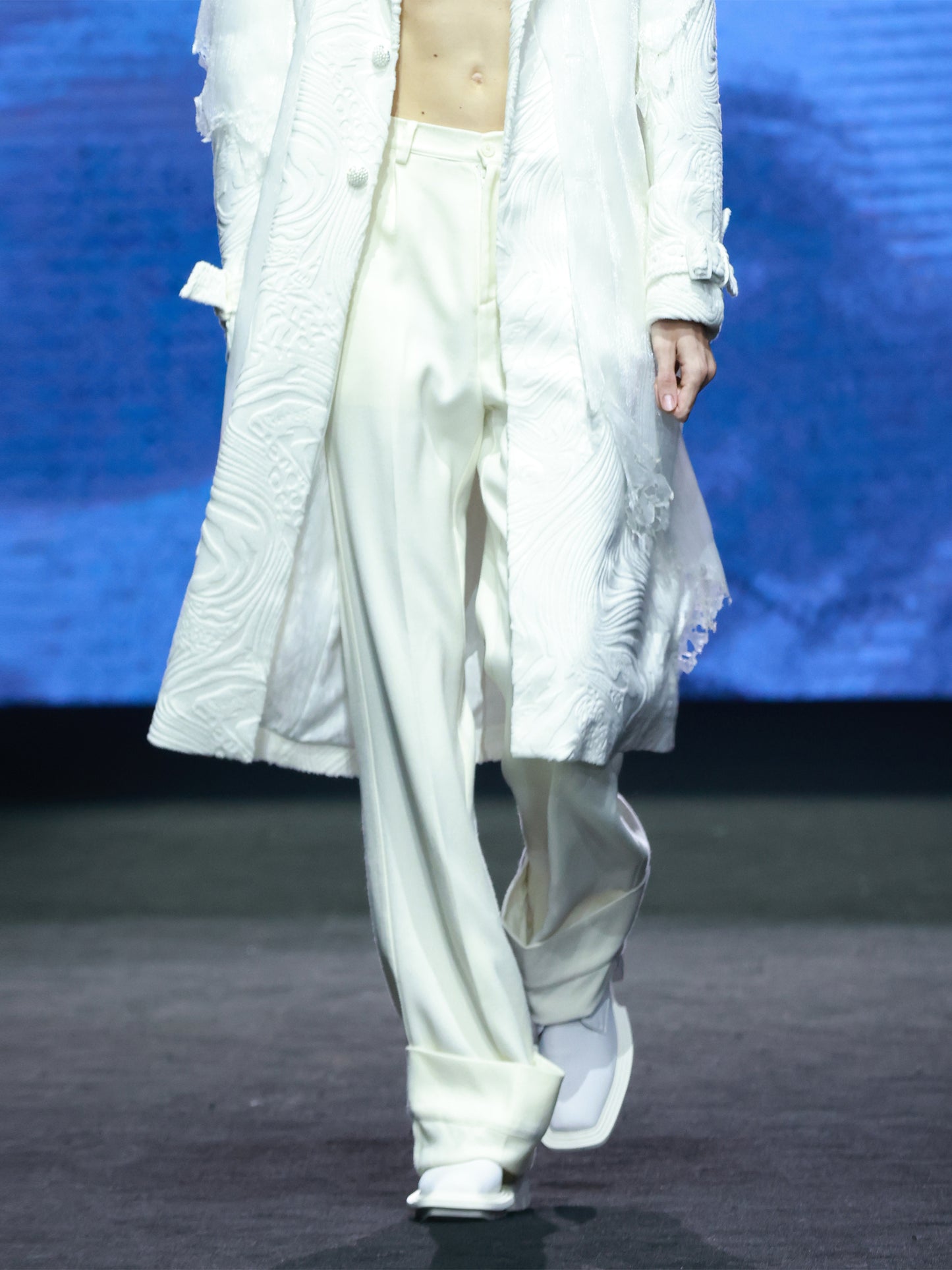 ordúdíordú | Trousers - Cuffed Suit Trousers